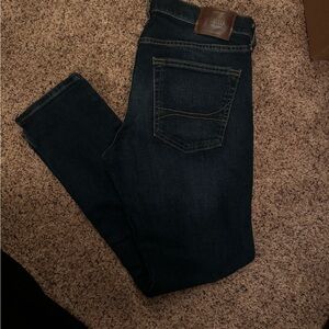 Dark Blue Denim Jeans